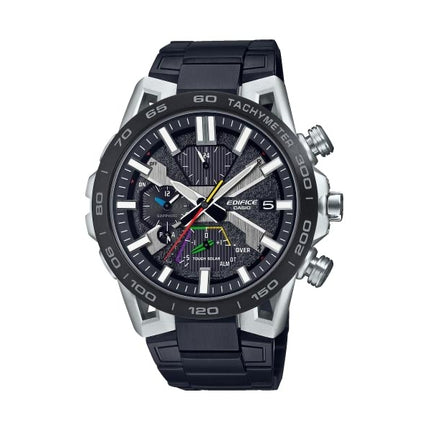 CASIO EDIFICE SOSPENSIONE Mod. RACING MULTICOLOR BLUETOOTH® ION-PLATED STRAP TOUGH SOLAR