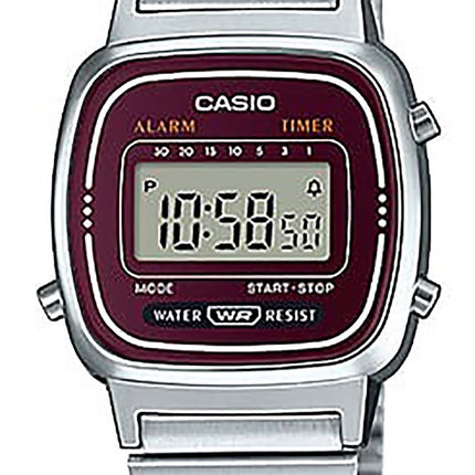 Casio Alarm Digital LA-670WA-4D LA670WA-4D Damklocka
