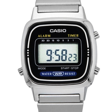 Casio Digital Classic Alarm Timer LA670WA-1DF LA670WA-1 Damklocka