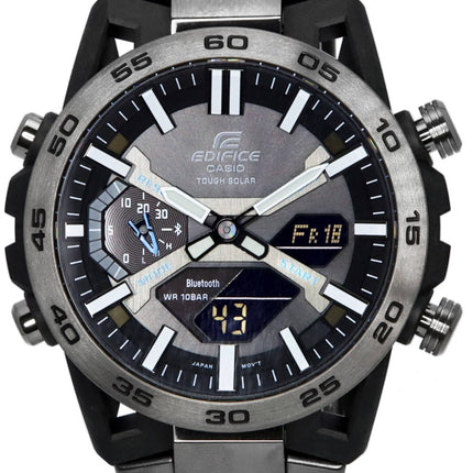 Casio Edifice Sospensione Analog Digital Solar ECB-2000DC-1A ECB2000DC-1 100m herrklocka