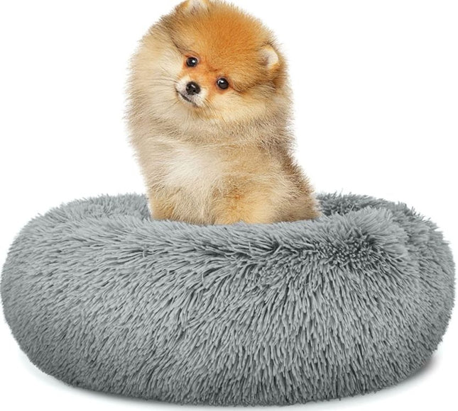 FURVEO - Universaali pehmosänky koirille ja kissoille, 40 cm - vaaleanharmaa