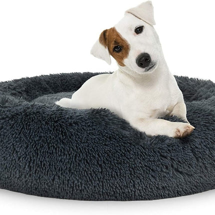 FURVEO - Universaali pehmosänky koirille ja kissoille, 60 cm - tummanharmaa
