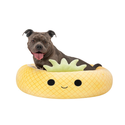 FURVEO - Squishmallows Pet Bed Maui The Pineapple, 75 cm