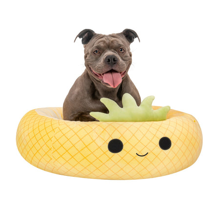 FURVEO - Squishmallows Pet Bed Maui The Pineapple, 75 cm