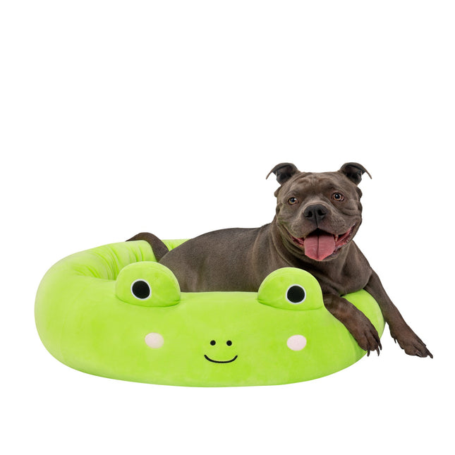 FURVEO - Squishmallows Pet Bed Wendy The Frog, 75 cm