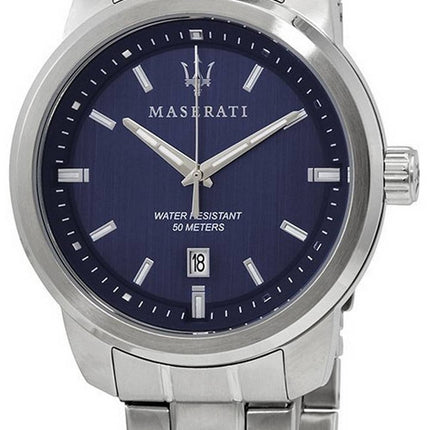 Maserati Successo Blue Dial Quartz R8853121004 Herrklocka