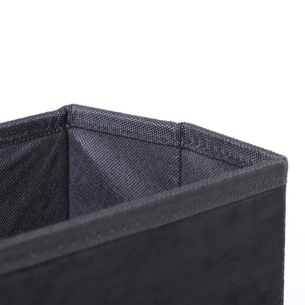 PAWROOM - Pet Stairs Taitettavat Kissan Portaat/Koiran Portaat, 3 Askelmaa Ja Säilytystilaa, Kissoille Ja Koirille, Mdf, Musta, 40X54X48Cm