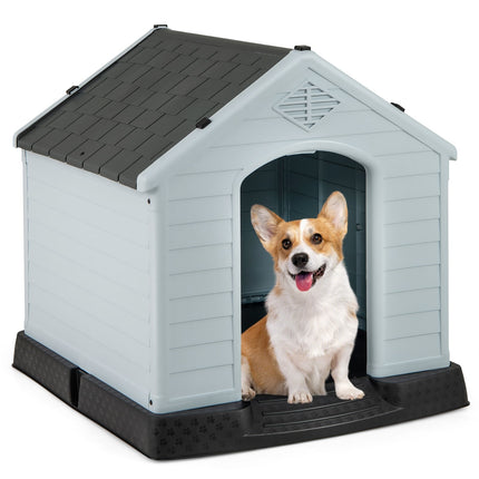 PAWROOM - Muovinen koirankoppi korotetulla lattialla ja vedenpitävällä katolla