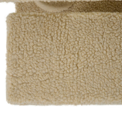 PAWROOM - Animal Stairs Koirat Kissat 4-Step Pehmo Beige 63,5X43X60Cm