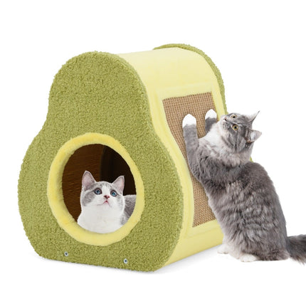 PAWROOM - Kissankoppi juuttiraapimalaudalla ja vuorikatolla