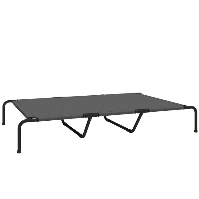 PAWROOM - Korotettu ulkokoiranpeti, suuri, hengittävä verkko, 23 cm korkea