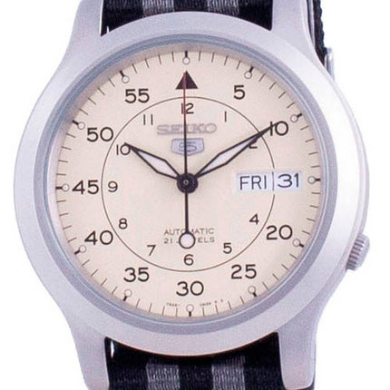 Seiko 5 Military SNK803K2-var-NATOS16 herrklocka med automatisk nylonrem