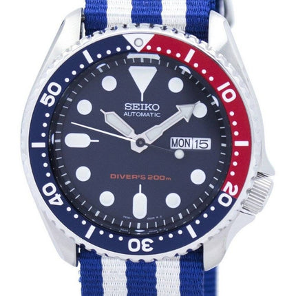 Seiko Automatic Diver's 200M NATO Strap SKX009K1-var-NATO2 herrklocka