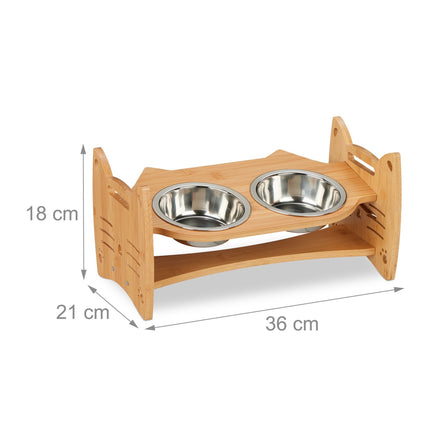 TASSORA - Height-adjustable feeding station for cats