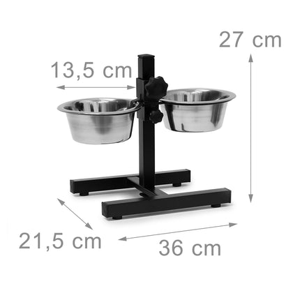 TASSORA - Feeding station for dogs can be raised and lowered