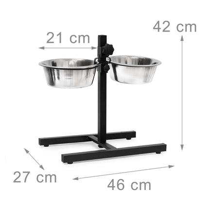 TASSORA - Feeding station for dogs can be raised and lowered
