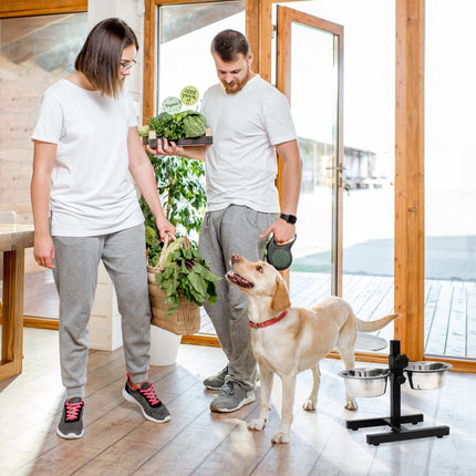 TASSORA - Feeding station for dogs can be raised and lowered