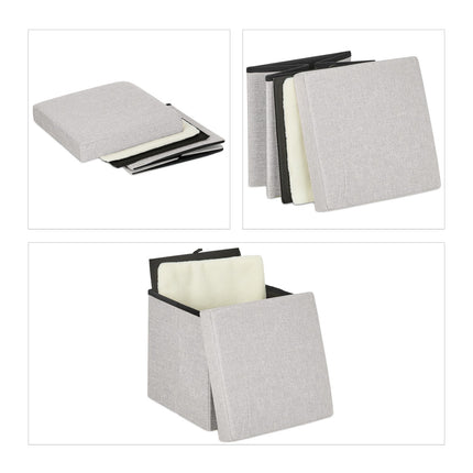 TASSORA - Collapsible cat pit beige
