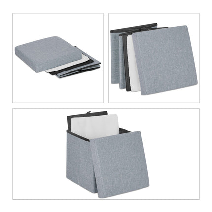 TASSORA - Collapsible cat pit light grey