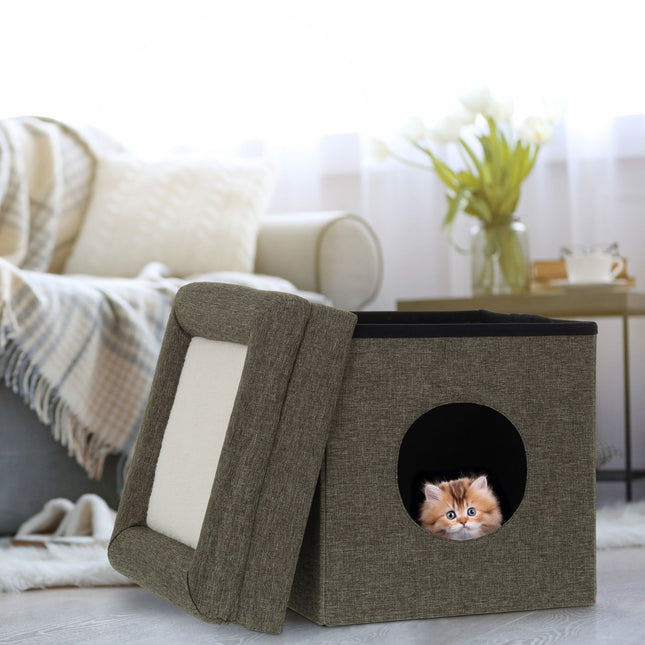 TASSORA - Cat hide with folding roof