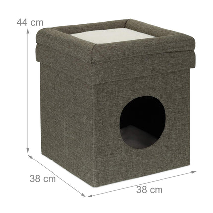 TASSORA - Cat hide with folding roof