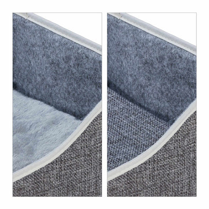 TASSORA - Collapsible cat pit in grey