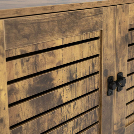 TASSORA - Cat Litter Cabinet with Cat-Head Entrance, Wood-Effect