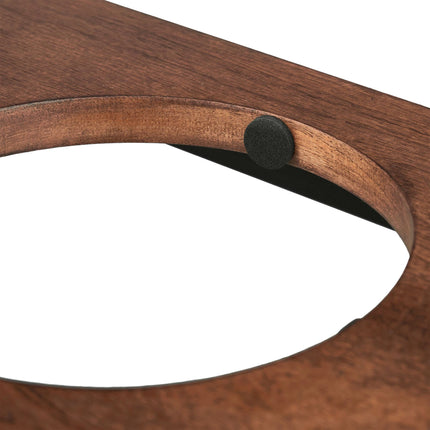 TASSORA - Raised dog bowl made from mango wood