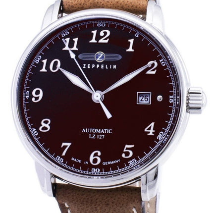 Zeppelin Series LZ127 Graf Automatic Germany Made 8656-3 86563 Herrklocka