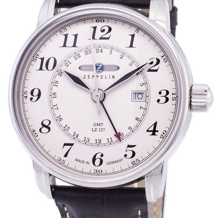 Zeppelin Series LZ127 Graf Germany Made 7642-5 76425 Herrklocka